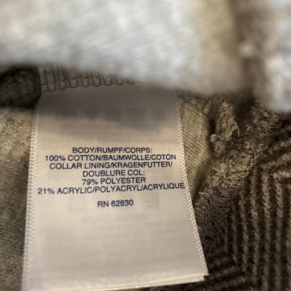 Lands End Men’s Pullover Sweater Medium Zip 38 40 - Picture 8 of 9